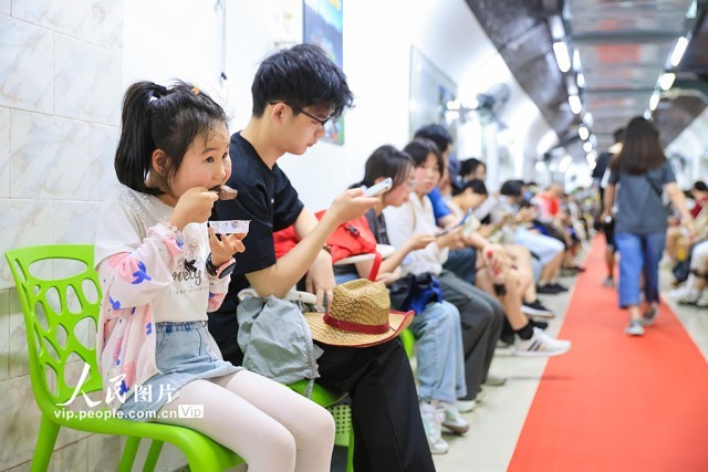 江苏南京：人防工程纳凉点向公众免费开放(图5)