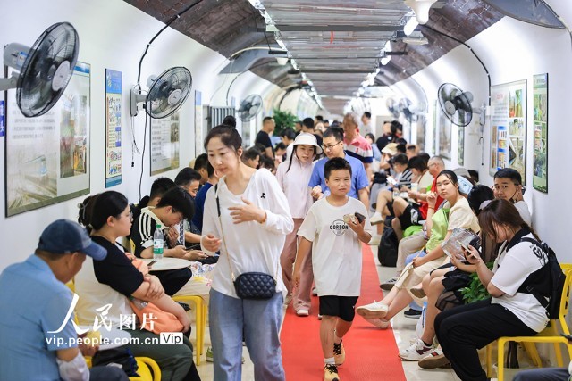 江苏南京：人防工程纳凉点向公众免费开放(图6)