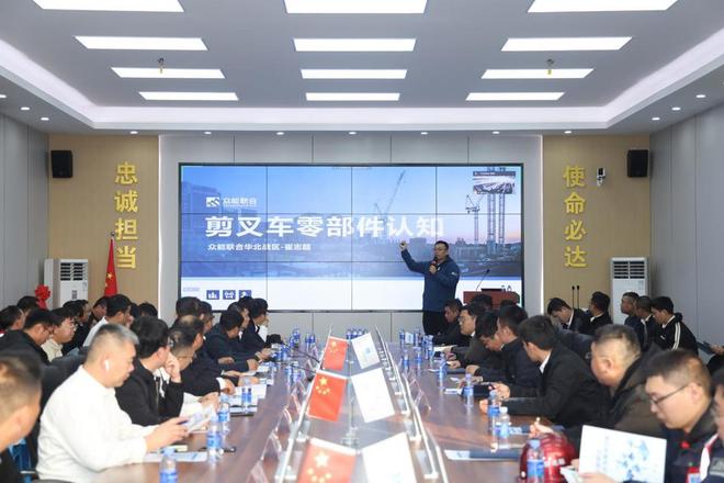 中建八局一公司举办2024年高处作业机械设备实训营活动(图3)