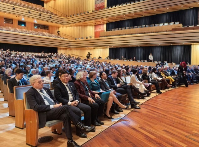 华北水利水电大学校长刘俊国出席2024年世界科学论坛系列活动并举办“水-粮-能纽带关系促进可持续发展”主题边会(图3)
