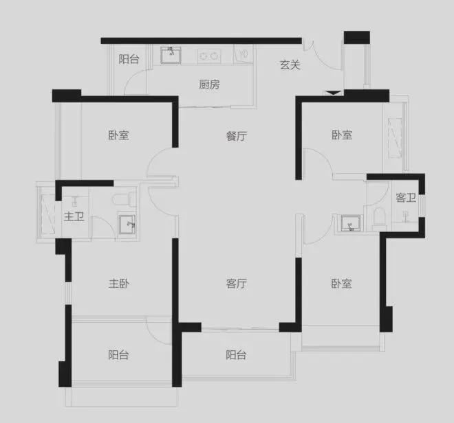 鸿荣源博誉府交楼时间一期2024年12月二期2025年5月 交付标准精装(图24)