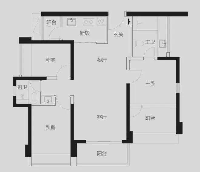 鸿荣源博誉府交楼时间一期2024年12月二期2025年5月 交付标准精装(图21)