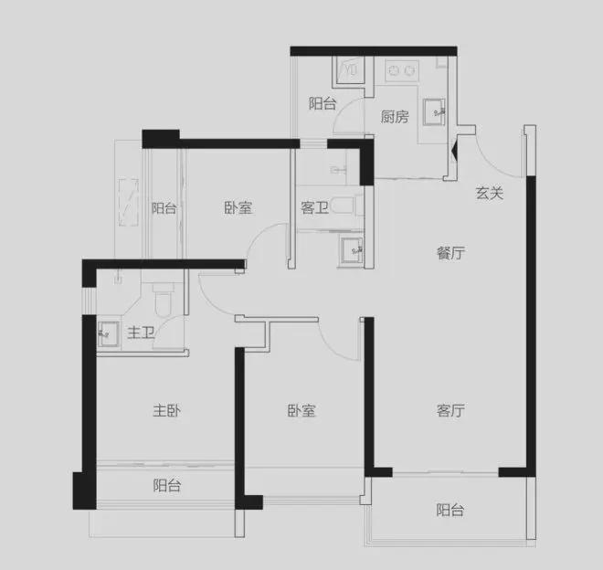 鸿荣源博誉府交楼时间一期2024年12月二期2025年5月 交付标准精装(图20)