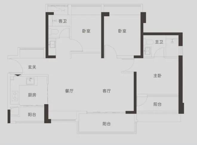 鸿荣源博誉府交楼时间一期2024年12月二期2025年5月 交付标准精装(图23)