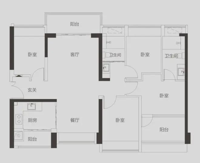 鸿荣源博誉府交楼时间一期2024年12月二期2025年5月 交付标准精装(图27)