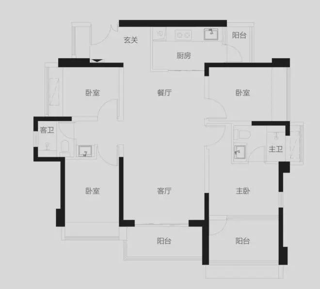 鸿荣源博誉府交楼时间一期2024年12月二期2025年5月 交付标准精装(图25)