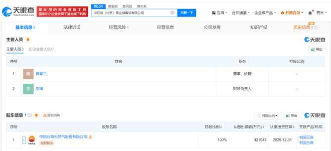 中国石油在北京成立商业储备油公司(图2)