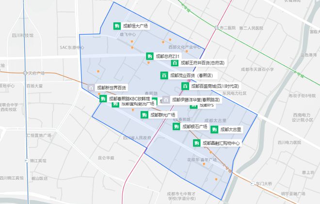 全国最牛的100个商圈找出来了！(图18)