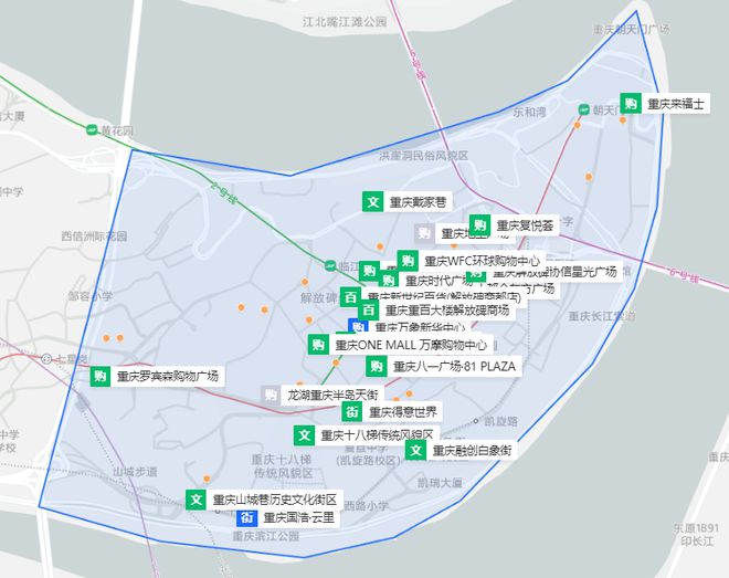 全国最牛的100个商圈找出来了！(图20)