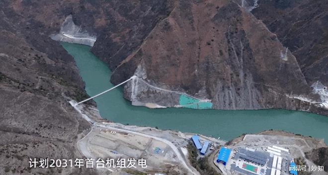 我国在建的第二大水电站总投资348亿全年可发电量104亿度(图4)