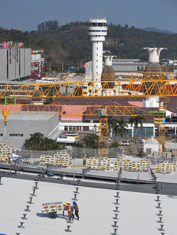 三亚加快凤凰国际机场三期改扩建项目建设(图4) 三亚加快凤凰国际机场三期改扩建项目建设(图4)